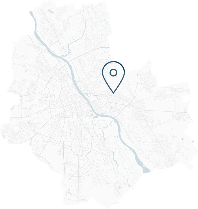 map Warszawa